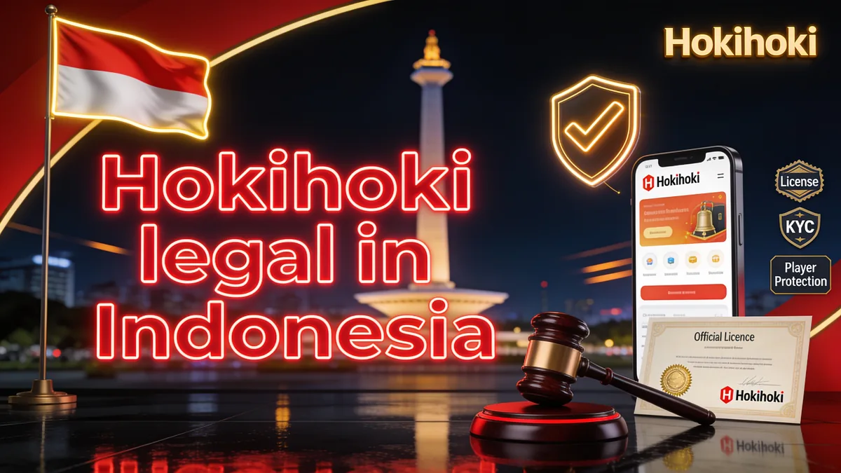 Apakah HOKIHOKI Legal dan Aman di Indonesia?: panduan hokihoki untuk pemain di Indonesia